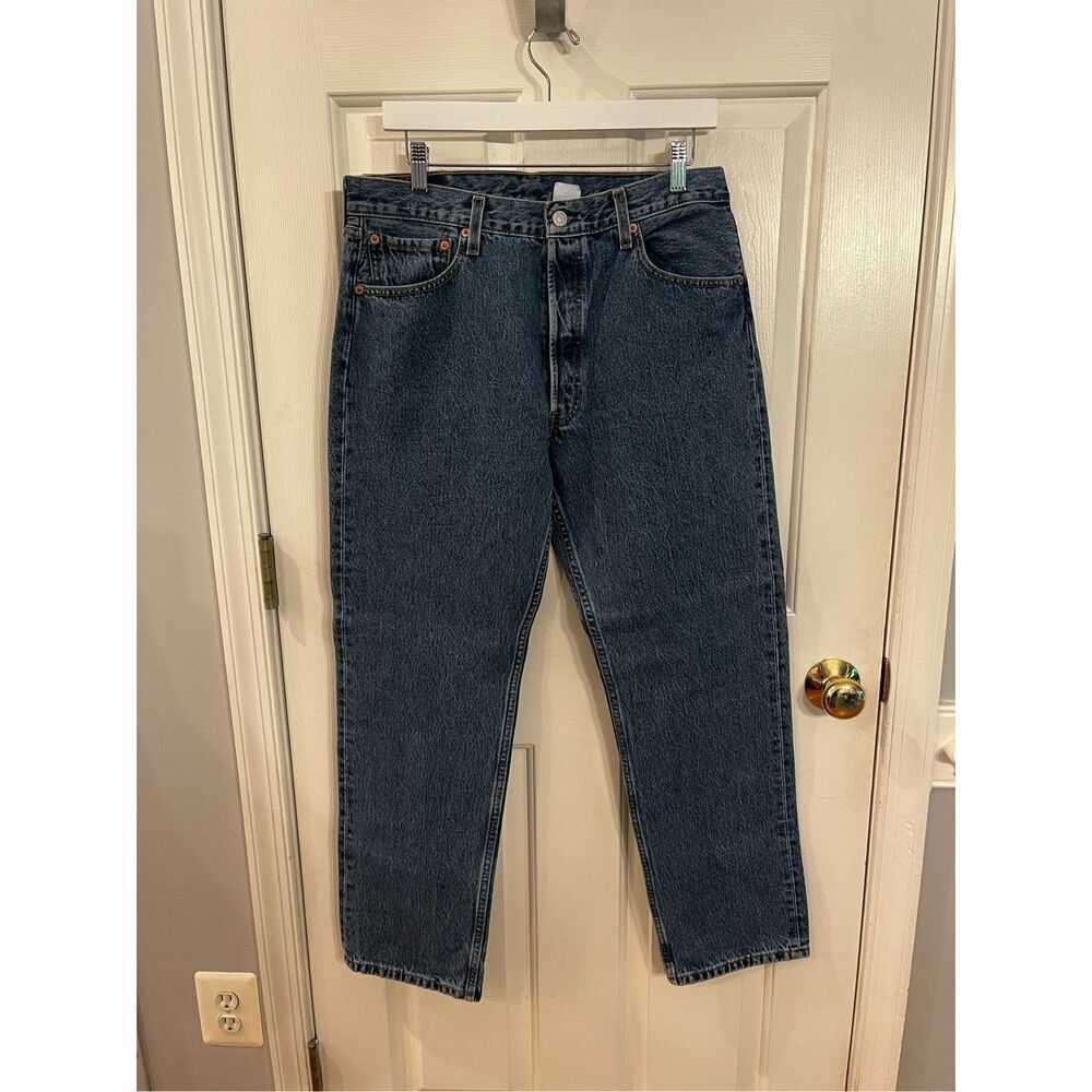 Vintage Levi’s 501 Button Fly Jeans sz 34X30 EUC